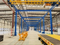 Système de levage flexible KBK pour atelier 1T 2T 3T, type combiné extensible avec chaîne et palan manuel en option