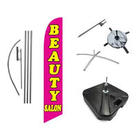 Drapeau plume en forme de goutte d'eau pour promotion, impression double face personnalisée, idéal pour la plage, les restaurants, les expositions en Thaïlande, vente en gros