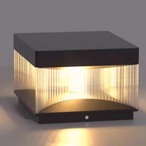 Lampes <span class=keywords><strong>de</strong></span> poteau <span class=keywords><strong>de</strong></span> jardin LED IP55 pour extérieur, étanches, en acier inoxydable et acrylique, pour piliers et portails extérieurs - Product Image 3