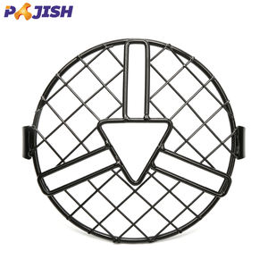 Ajuste para CG125 GN125 <span class=keywords><strong>Cafe</strong></span> <span class=keywords><strong>Racer</strong></span> 5,75 ''motocicleta Vintage reacondicionamiento faro alambre <span class=keywords><strong>carenado</strong></span> motocicleta faro rejilla marco - Product Image 1