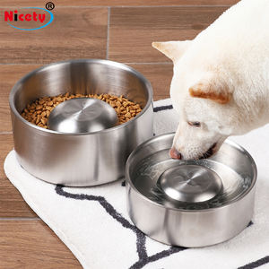 Bols pour animaux de compagnie en acier inoxydable à double paroi de 800 ml, écologiques, isolés sous vide pour chiens et chats - Product Image 6