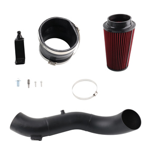 Système d'admission d'air froid |   Filtre à haut débit |   Améliorez les performances et la capacité de remorquage |   Compatible avec Ford F250 F350 F450 AIM017-R 2017-2019 - Product Image 2