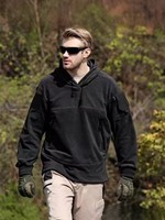 Neuer Herren Taktischer Kapuzenpullover, Outdoor Polartec Fleece Pullover, Winddichte Warme Winterjacke, Jagd- und Klettermantel