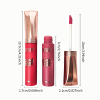 FLOWER SECRET Rouge à lèvres liquide mat velours de luxe, tenue 24H, couleur intense et lisse, 6 couleurs, marque privée, OEM recherché