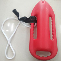 Sécurité de l'eau Bouée de natation flottante en plastique Torpedo Bouée de sauvetage Canette de sauvetage