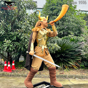 Robot animatronique personnalisé One Piece, simulation de personnages humains, modèle humain en caoutchouc de silicone pour <span class=keywords><strong>exposition</strong></span> - Product Image 4