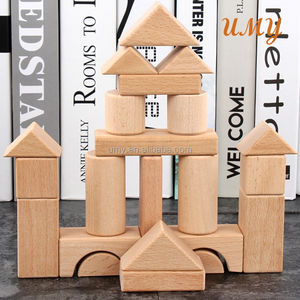 Kiddies Kleinkind Baby Lernen Holz Kindergarten Montessori Spielzeug Frühes Lernspiel zeug Kinder Holzbau steine - Product Image 2