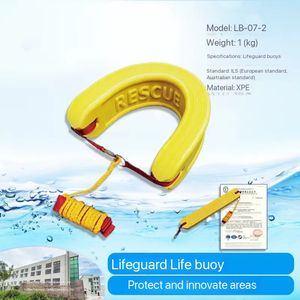 Pelampung penyelamatan standar Eropa, pelampung penyelamat, peralatan mengapung, pelampung penyelamatan laut, pelampung penyelamat pantai standar ILS - Product Image 2
