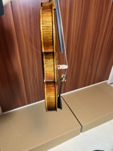 SurpassMusica 1/16 1/2 3/4 4/4 ハンドメイドバイオリン ソリッドスプルーストップ グレートフレイムドグレイン スピリットニス ストラディバリウスモデル - Product Image 2