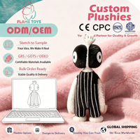 Peluche sensorielle lestée personnalisée esthétique en coton PP brodé, anti-stress, pour collectionneur adulte, certifiée ASTM F963