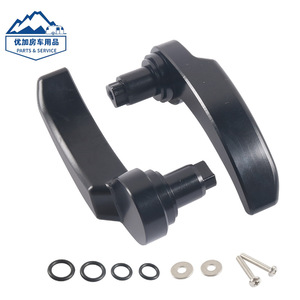 Kit de levier de verrouillage en acier de 81 mm pour sacoches latérales de moto Harley Davidson, pour la mise à niveau et la rétrofit des bagages arrière - Product Image 3