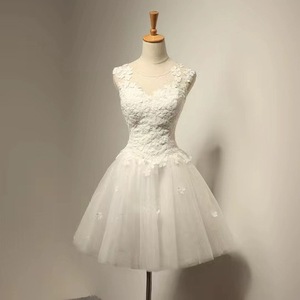 S3014F 2026 Nouvelle Robe de Soirée Courte et Amincissante pour <span class=keywords><strong>Femme</strong></span> en <span class=keywords><strong>Tulle</strong></span> Coloré de Haute Qualité, Modèle Très Vendu - Product Image 3