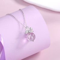 Collier Pendentif Papillons en Argent Sterling 925 avec Améthyste, Bijou Fin Tendance pour Femme, Style Féerique, Cadeau pour Fille, Vente en Gros, Rhodié