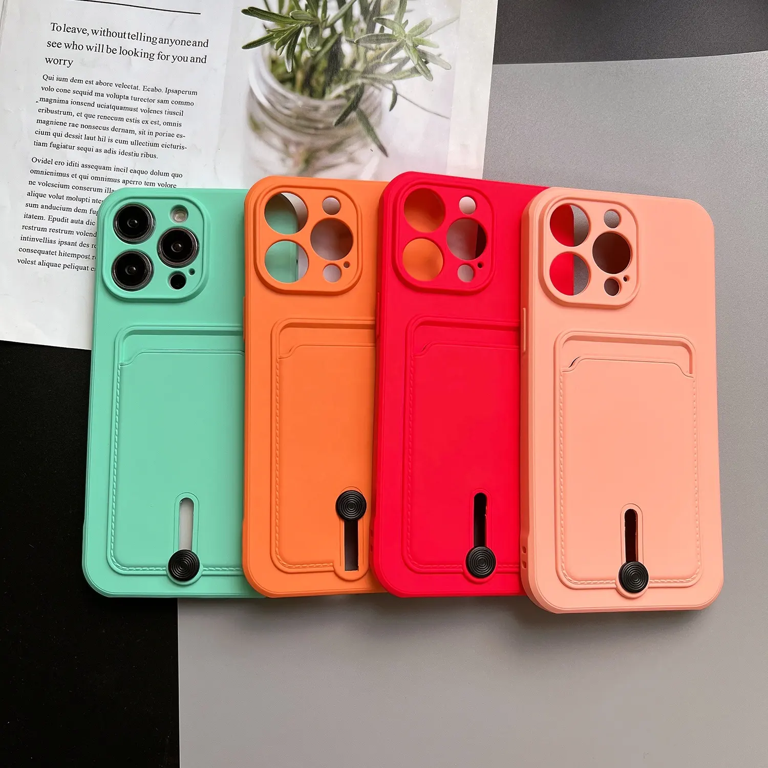 Hot sales phone case credit card holder phone cases for iphone 11 and 14 series