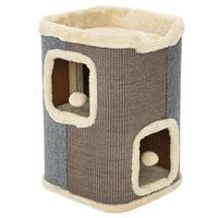 Grand luxe en bois bois accessoires pour animaux de compagnie fournitures produits pièces mur escalade arbre à chat