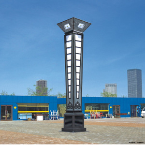 ไฟสนามหลากสี รุ่นอื่นๆ แบบเสา  IP66 3500K แสงวอร์มไวท์ AC 220V พลังงานแสงอาทิตย์ CRI90 รับประกัน 10 ปี สำหรับใช้งานภายนอกอาคาร - Product Image 5