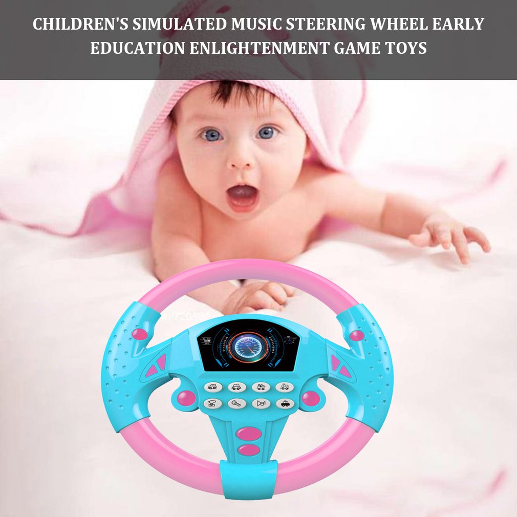 Musical Simulation Driving Car With Steering Wheel, Puget Sound And
