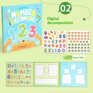 ตัวอักษรไม้แม่เหล็ก 26 ตัว รูปทรงต่างๆ พร้อมสติกเกอร์เสริมการเรียนรู้<span class=keywords><strong>ภาษา</strong></span>อังกฤษสำหรับเด็ก วัยเรียนรู้เบื้องต้น (อายุ - Product Image 3