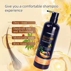 Champú capilar Meidu sin sulfatos, orgánico, con biotina, hidratante, con keratina y ginseng. - Product Image 4