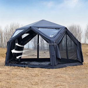 Nuovissima <span class=keywords><strong>Tenda</strong></span> Gonfiabile Integrata a Tre Camere da Letto per <span class=keywords><strong>Campeggio</strong></span> <span class=keywords><strong>Familiare</strong></span> All'aperto Quattro Stagioni - Product Image 4