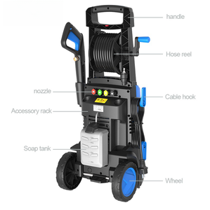 Limpiador de alta presión portátil, lavadora de coche, lavadora a presión para el jardín doméstico Corp también - Product Image 2