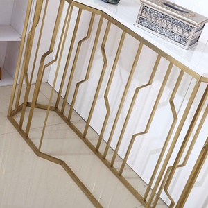 F1015-Y Bảng Điều Khiển Đá Cẩm Thạch Bằng Thép Không Gỉ Sang Trọng Nhẹ Hiện Đại Bàn Phòng Khách - Product Image 5