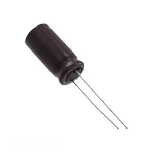 Condensateur traversant original CAP ALUM 4.7UF 20% 315V RADIAL UPJ2F4R7MPD 4.7 uF - Product Image 1