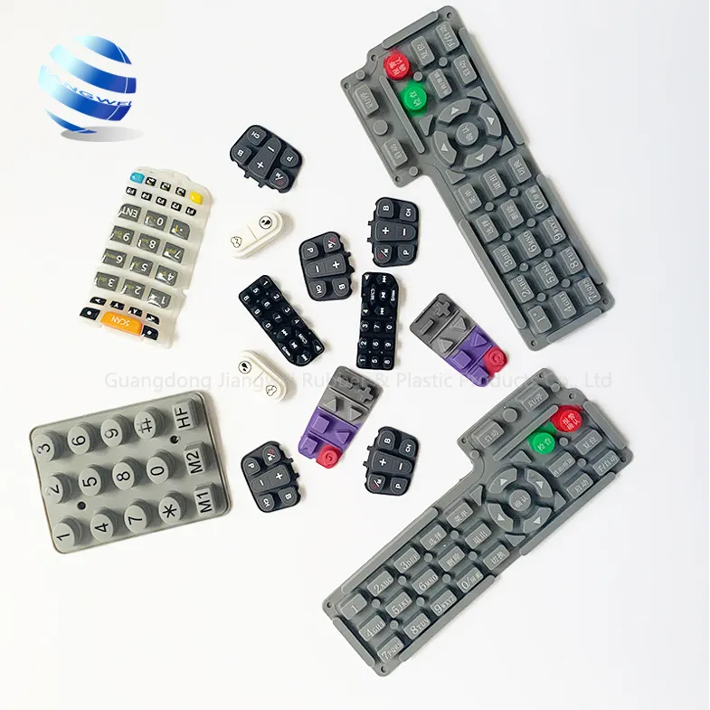 Ustom-Reemplazo OEM de PCB para teléfono, calculadora pos ps4 para TV con control remoto, interruptor conductor de goma de silicona y teclado