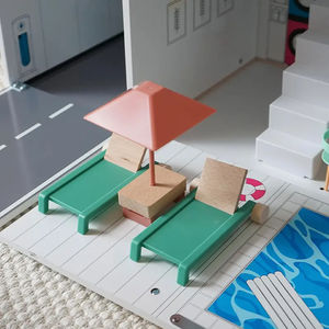 Vente d'usine <span class=keywords><strong>Maison</strong></span> de jeu pour enfants Maisons de poupées Jouets Chambre de poupée en bois Accessoires de <span class=keywords><strong>maison</strong></span> de poupée - Product Image 4