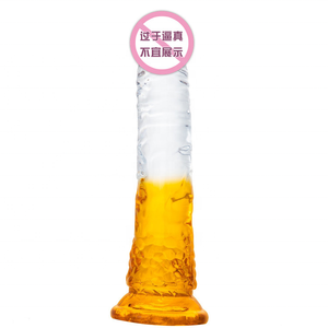 Vibromasseur gode en TPE de 8 pouces, doux et réaliste avec ventouse puissante stimulateur de point G pour la masturbation des femmes, jouet sexuel pour adultes - Product Image 6