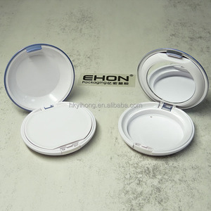 Envase Compacto para Polvo Prensado, Forma de Planeta, Plástico ABS, PP, PE, para Maquillaje y Cosméticos, Lujoso, de Dos Capas - Product Image 6