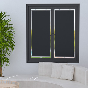 No Drill Balcony Suction Cup Roller Blind PVC Minimalist Design For Home Office Sunshade Curtains Heat Insulation Retractable - Product Image 3