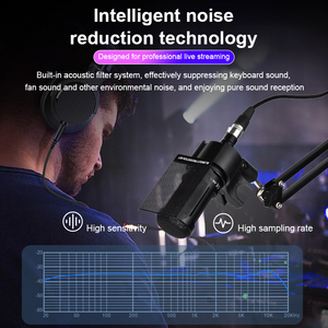 <span class=keywords><strong>AT</strong></span>-<span class=keywords><strong>2020</strong></span> 48V XLR <span class=keywords><strong>Mic</strong></span> Equipo de grabación de estudio profesional Micrófono de condensador, ideal para aplicaciones de estudio en casa de proyectos - Product Image 6