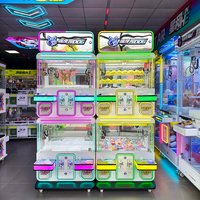 Naughty Dog Prix usine, machine à grue commerciale en métal à fort rendement, pour quatre joueurs, avec prix et cadeaux, pour centre de jeux