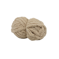 Chunky Chenille Yarn 2cm in Assorted Solid Colors for Consistent Project Completion
