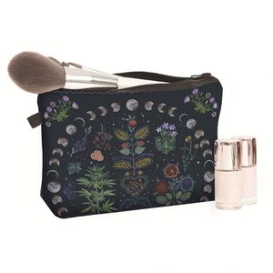 Nouvelle Trousse de Maquillage de Luxe pour Femme Série Lune, Sac de Voyage Portable avec Fermeture Éclair, Trousse de Toilette et de Rangement pour Maquillage - Product Image 4