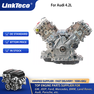 Ensemble de bloc-cylindres Long moteur Linkteco pour Audi A6 <span class=keywords><strong>C6</strong></span> A8 D3 4.2L V8 FSI Benzin BVJ Quattro 079100032 079100032X 350 <span class=keywords><strong>PS</strong></span> - Product Image 6