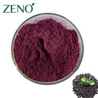 Zwarte Chokeberry (Aronia Melanocarpa) Kruidenextract Anthocyanen 10% 15% HPLC Poeder Natuurlijke Antioxidant Voedingskwaliteit 1kg