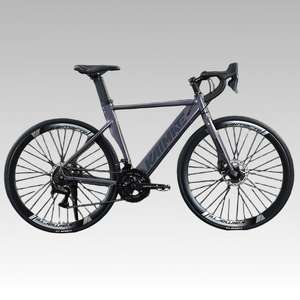 Vélo de route 700c à freins à disque en alliage d'aluminium, prix bas, ultra léger, super rapide, pour hommes, femmes et adultes - Product Image 3