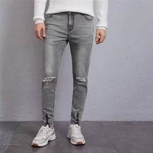 Stock di <span class=keywords><strong>Abbigliamento</strong></span> Jeans da Uomo alla Moda Blu Scuro in Materiale Elasticizzato Pronto per la Vendita <span class=keywords><strong>Abbigliamento</strong></span> di Marca Beyond all'Ingrosso - Product Image 2