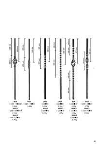 Composants en <span class=keywords><strong>fer</strong></span> <span class=keywords><strong>forgé</strong></span> éléments forgés poteau de départ en <span class=keywords><strong>fer</strong></span> <span class=keywords><strong>forgé</strong></span> <span class=keywords><strong>rampe</strong></span> en acier carrée torsadée pour main courante balustrade raling - Product Image 4