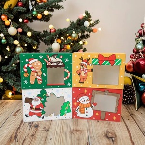 <b>Christmas</b> Cookie <b>Boxes</b> with Window Printed Treat <b>Boxes</b> for Holiday <b>Gift</b> Giving - Product Image 2