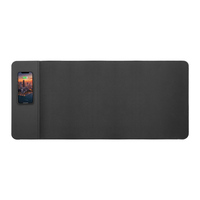 Tapis de souris géant en caoutchouc personnalisé avec logo imprimé, étanche, charge sans fil rapide 15W, pour bureau, en stock