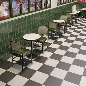 Mobilier commercial Ensemble de table de restaurant pour cafétéria Mobilier de restaurant Banc pour dîner Tables et chaises de restaurant Prix - Product Image 4