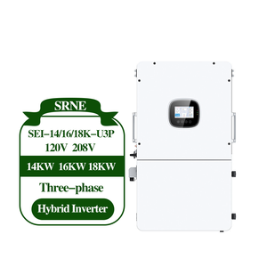 Inversor Solar Híbrido Trifásico de 18KW y 120/208V de la Marca SRNE con Puerto de Generador Independiente para <span class=keywords><strong>Jamaica</strong></span> - Product Image 1