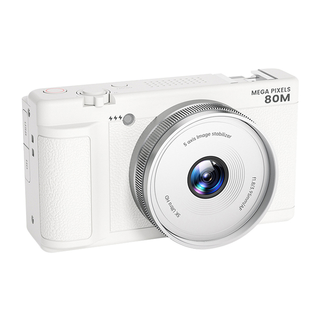 New Upgraded 5K Digital Camera 270 Rotating Screen 18X Zoom 12MP CMOS Anti-Shake Pocket Students Outdoor Shooting Video Camera