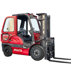 Livraison gratuite chariot élévateur 4x4 électrique 1 tonne 2 tonnes 3 tonnes 4 tonnes chariot élévateur batterie au lithium de haute qualité Liftheight 3m-7m - Product Image 1