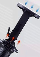 Perceuse à diamant sans balais portative pour le forage à l'eau, machine de perçage diamanté de qualité industrielle, utilisation sèche et humide, pour l'ouverture de trous