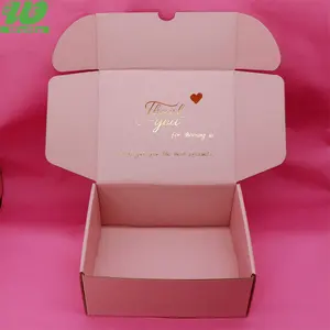 Caja de papel de embalaje corrugado, máquina de fabricación de Cajas de Regalo, color rosa, gran oferta