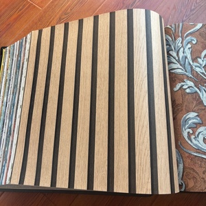 Carta da Parati 3D a Righe Verticali Semplificate <span class=keywords><strong>per</strong></span> Camera da Letto, Soggiorno, <span class=keywords><strong>Ufficio</strong></span>, Hotel, Parete di Sfondo, Parete TV - Product Image 2